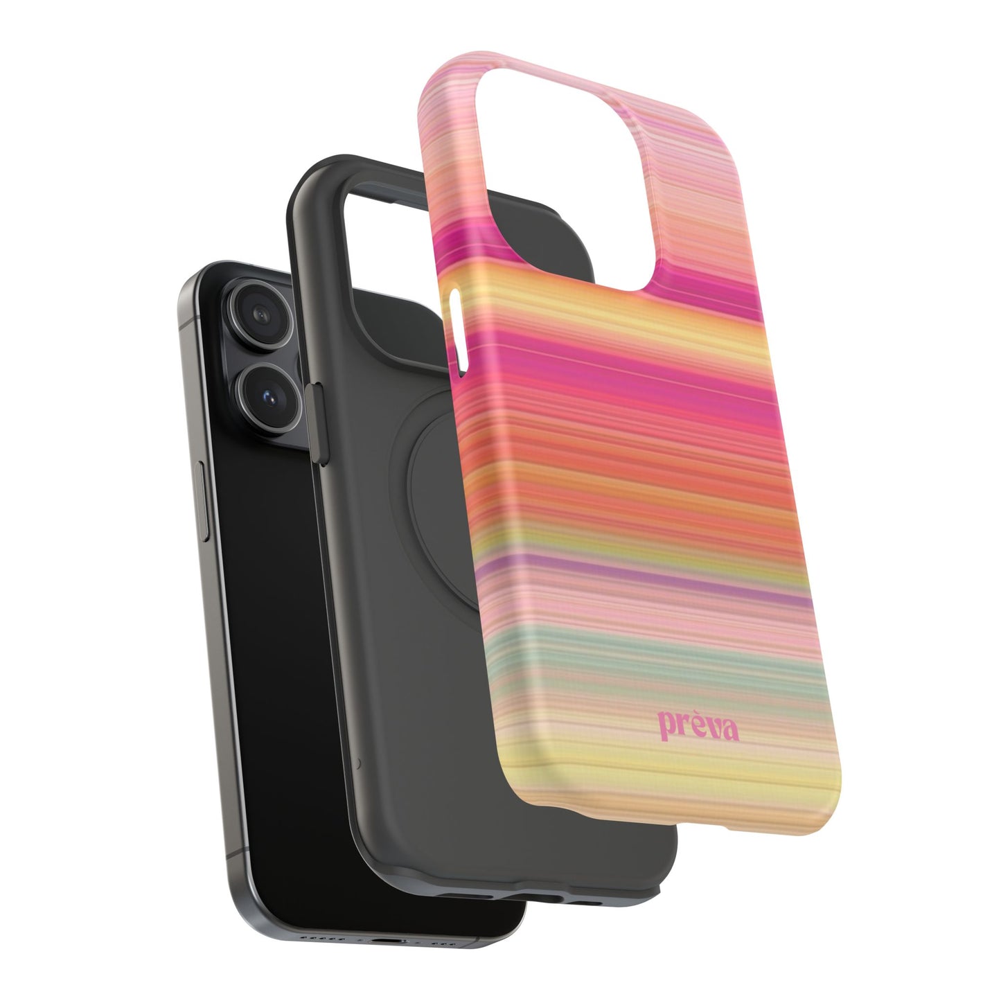 Pastel Stripe Rays Phone Case