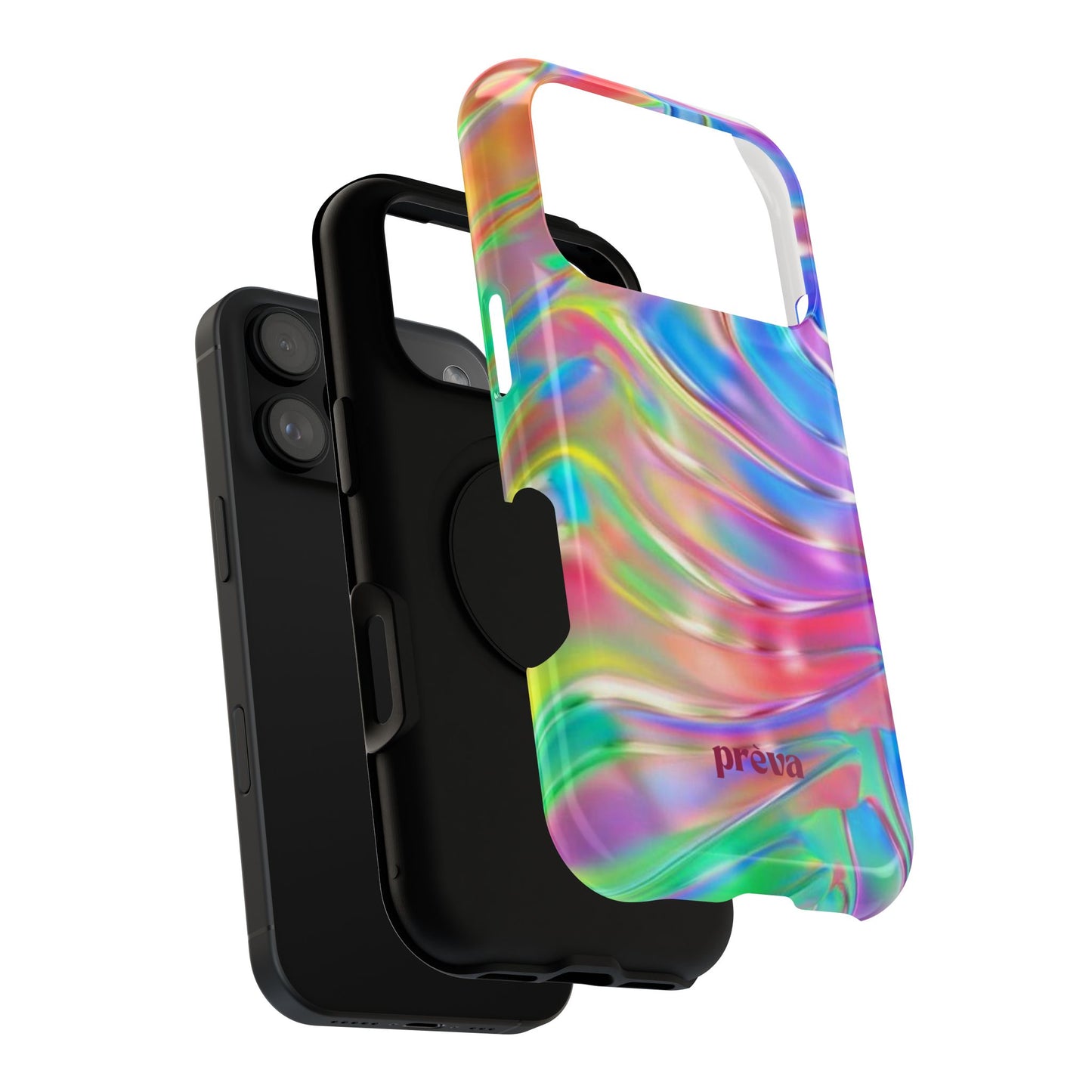 Iridescent Swirl Phone Case