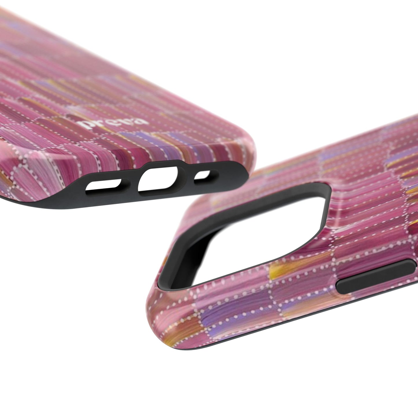 Pink Brushstroke Phone Case