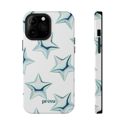 White Starburst Phone Case