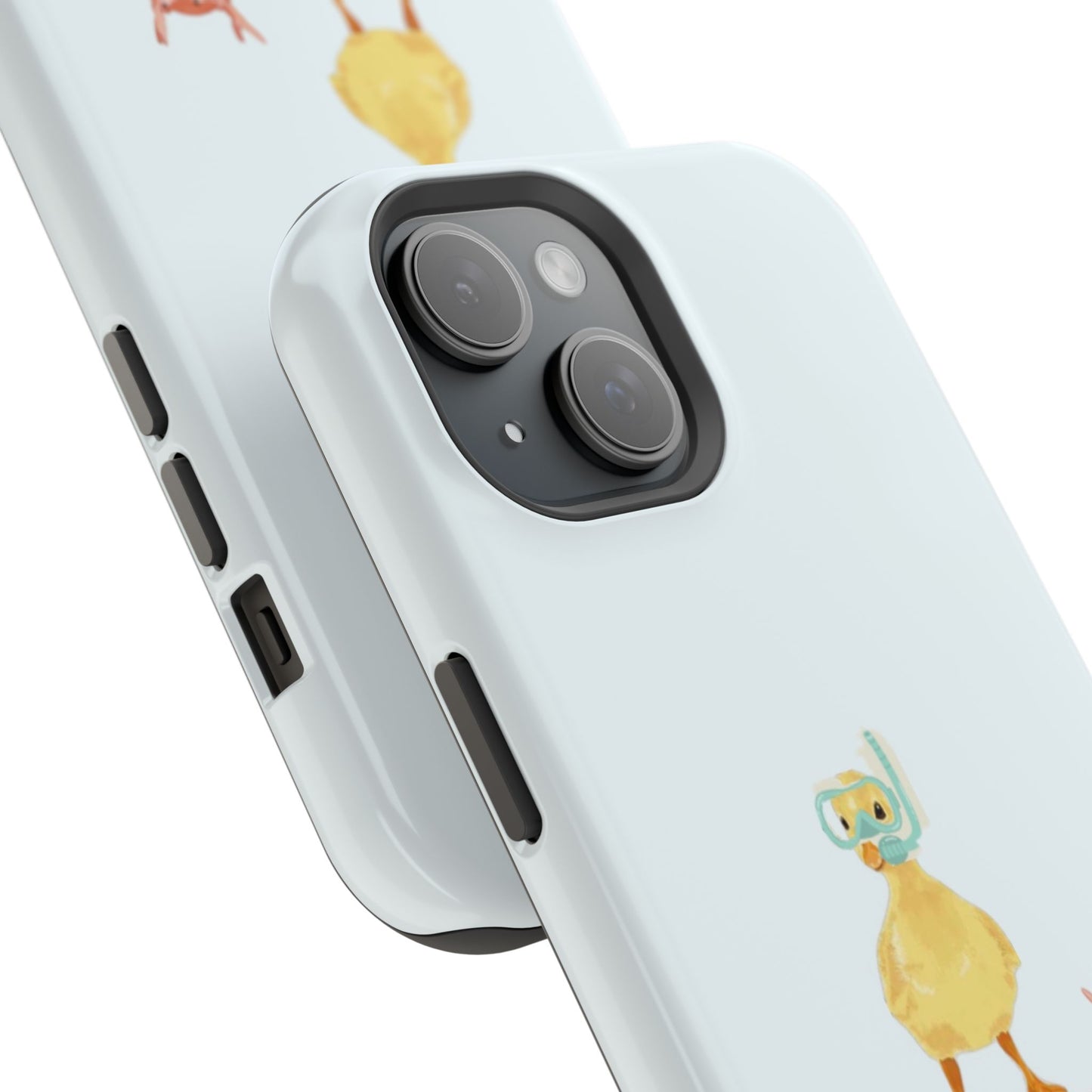 Scuba Duck Stripes Phone Case