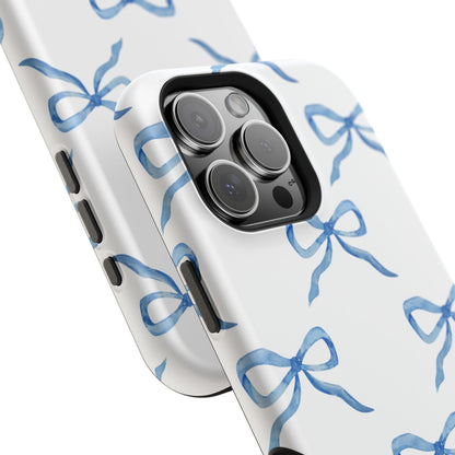 Blue Bow Phone Case