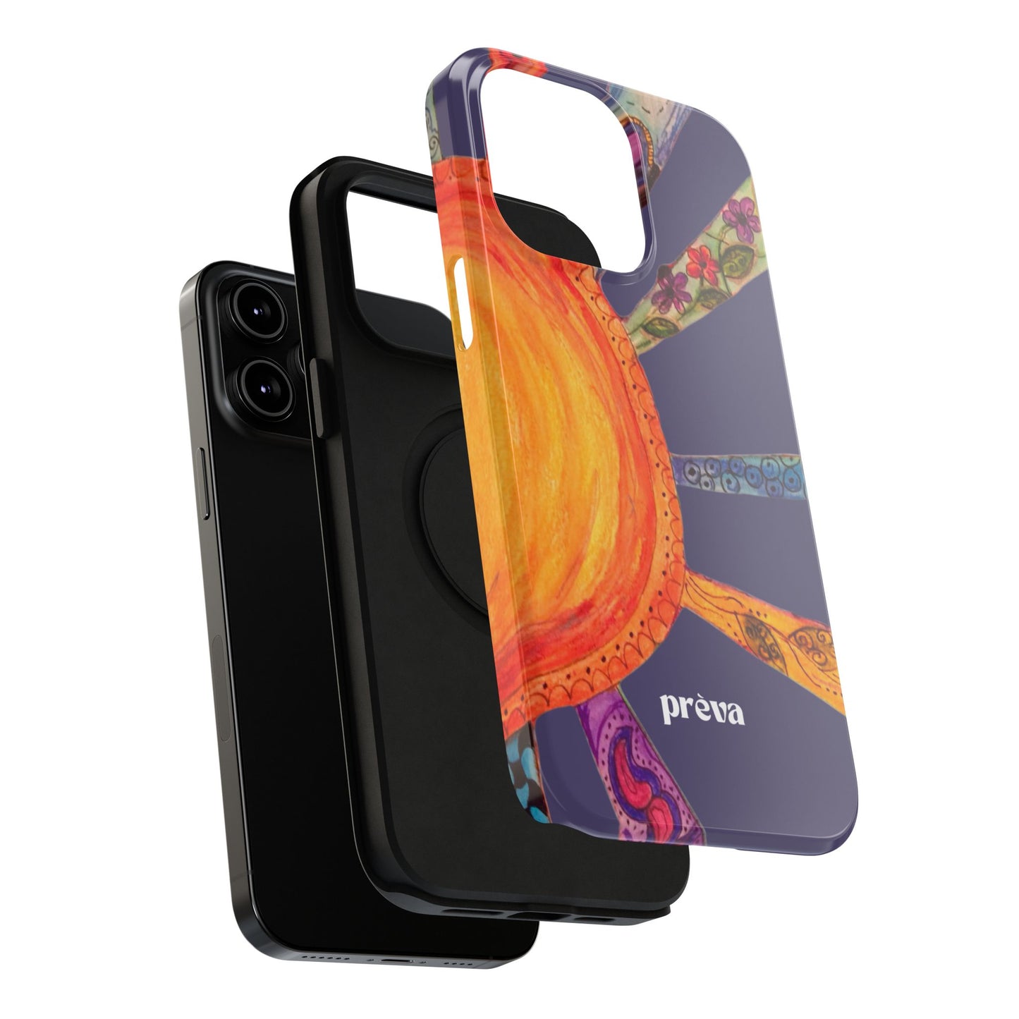 Purple Cancun Sun Phone Case