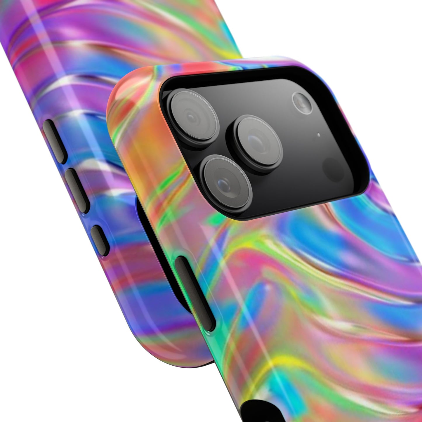 Iridescent Swirl Phone Case