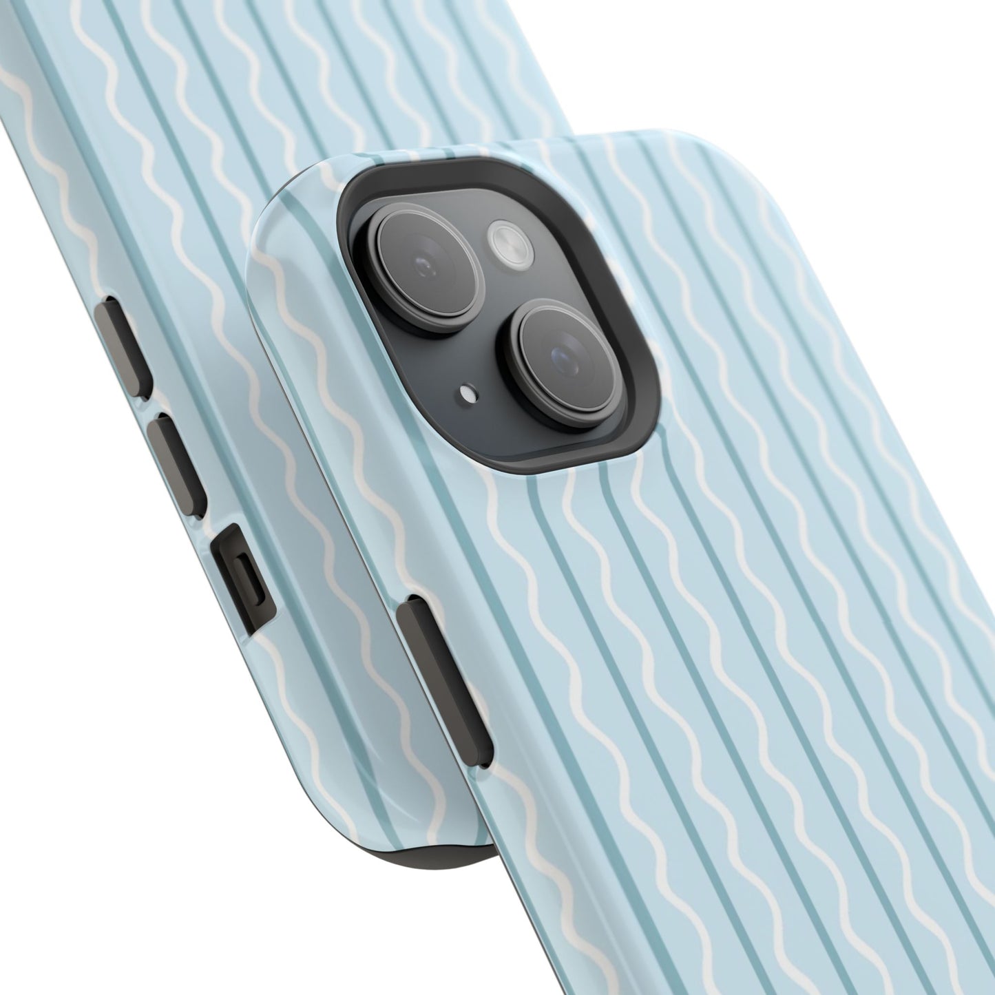 Blue Island Stripes Phone Case