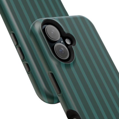 Striped Green Phone Case