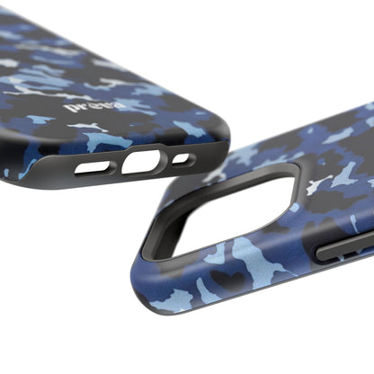 Blue Camo Phone Case