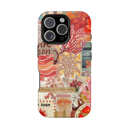 Vintage Floral Collage Phone Case