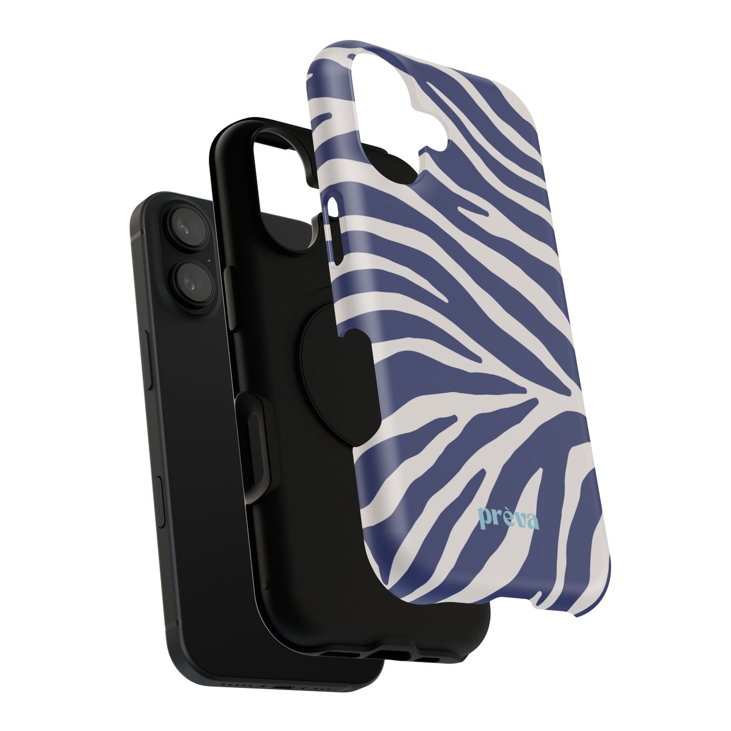 Blue Zebra Phone Case