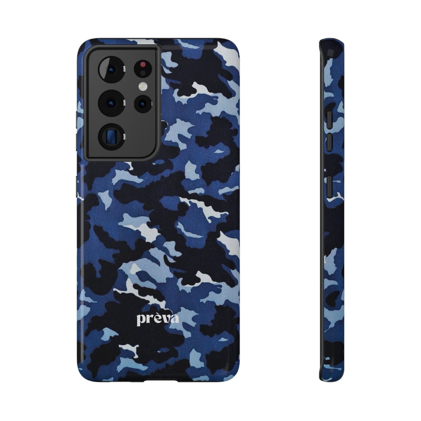 Blue Camo Phone Case