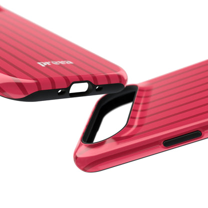 Pinky Red Stripes Phone Case