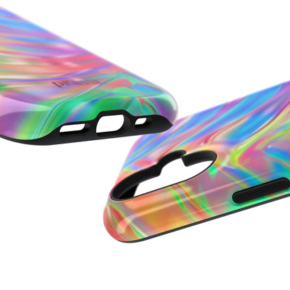 Iridescent Swirl Phone Case