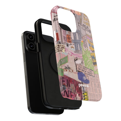 New York Collage Phone Case