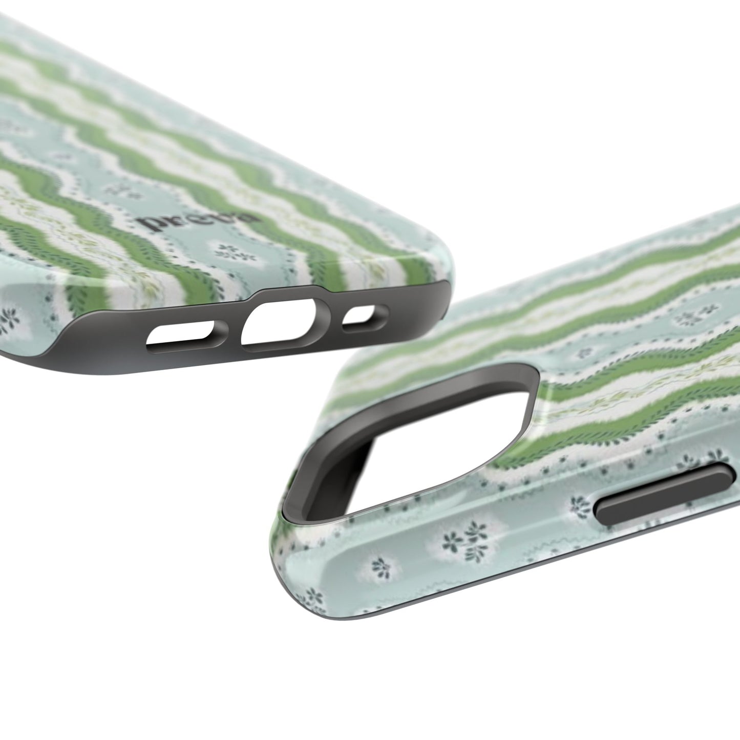Green Waves Phone Case