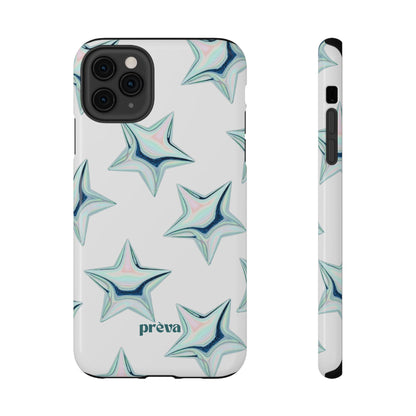 White Starburst Phone Case