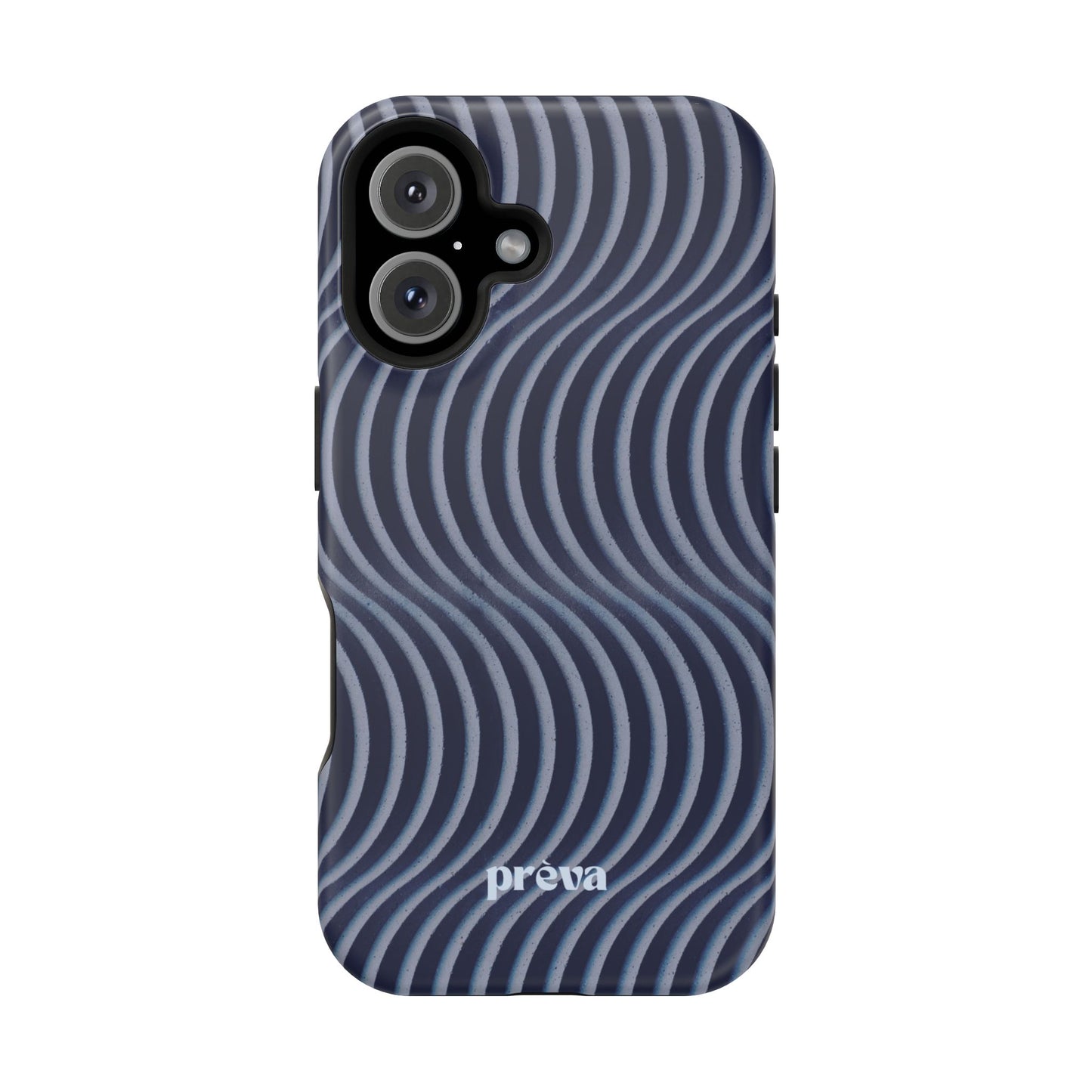 Wavy Navy Phone Case