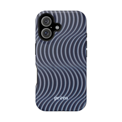 Wavy Navy Phone Case