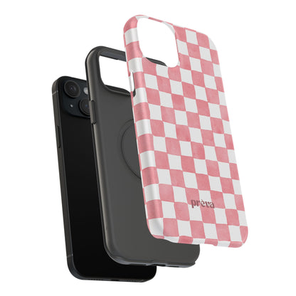 Pink Checkers Phone Case