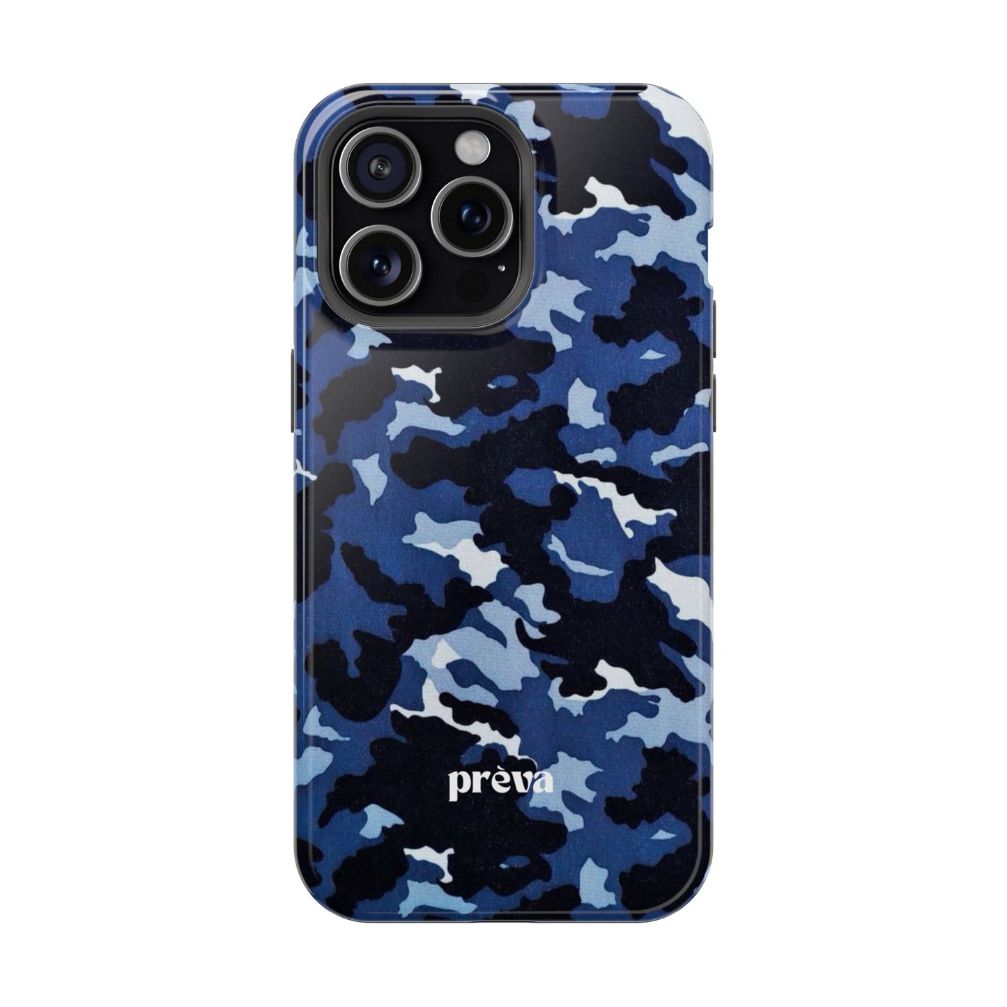 Blue Camo Phone Case