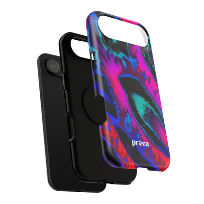 Neon Swirl Phone Case
