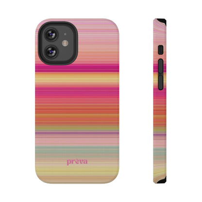 Pastel Stripe Rays Phone Case