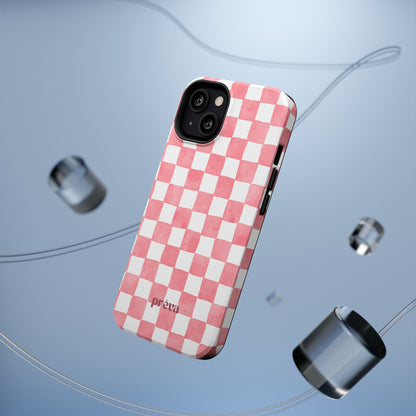 Pink Checkers Phone Case