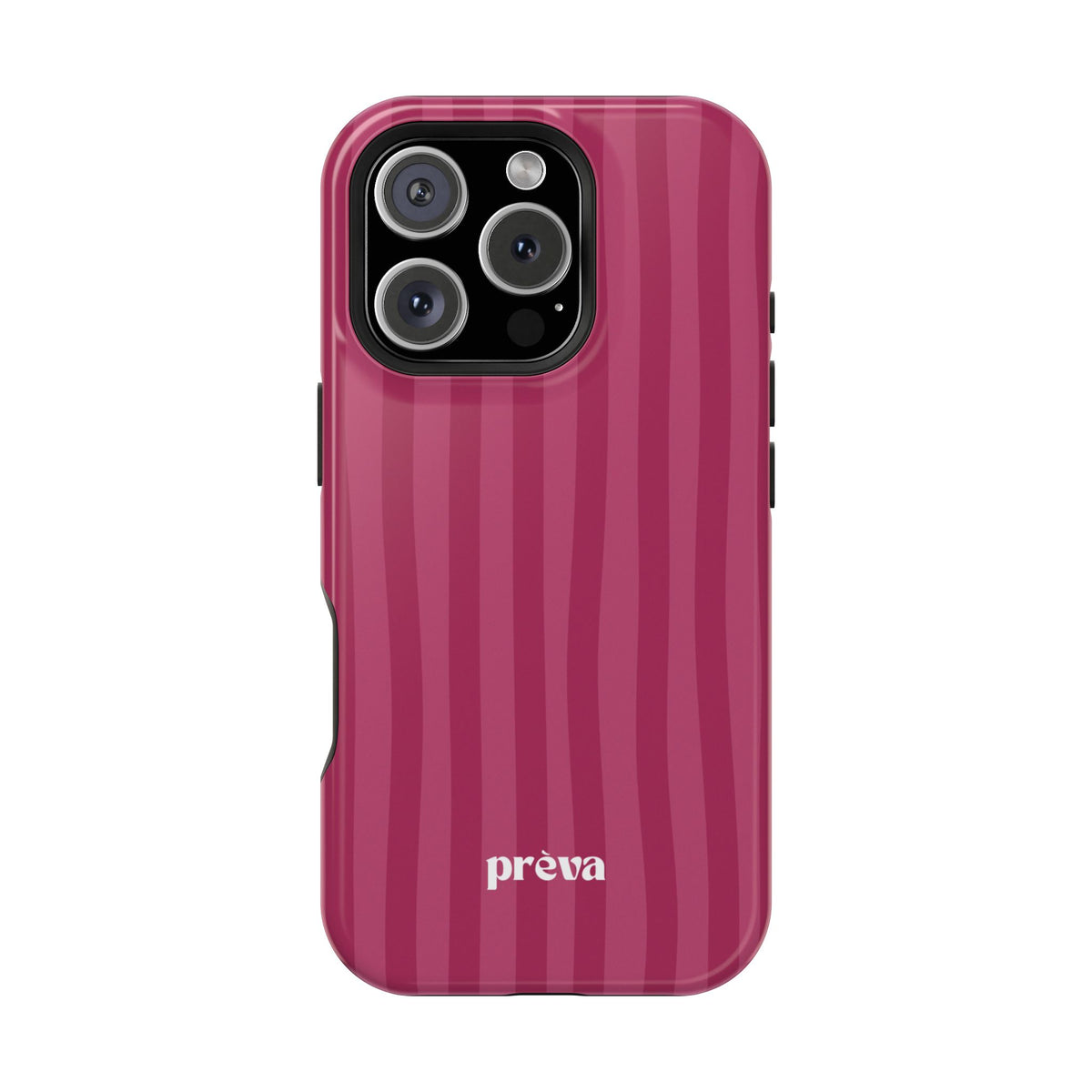 Magenta Stripes Phone Case