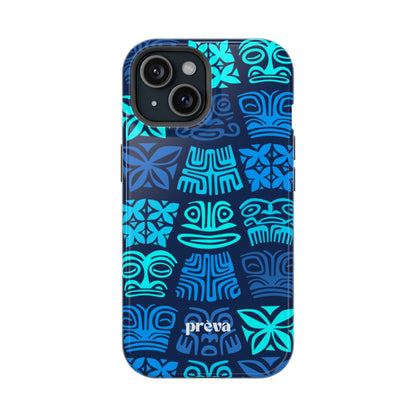 Blue Tiki Phone Case