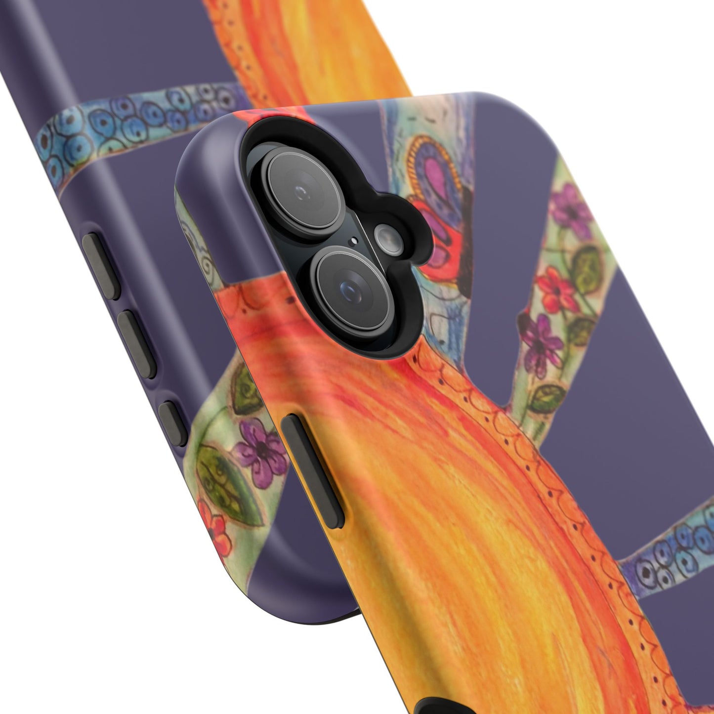 Purple Cancun Sun Phone Case