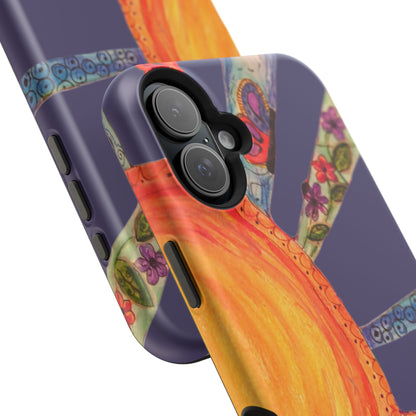 Purple Cancun Sun Phone Case