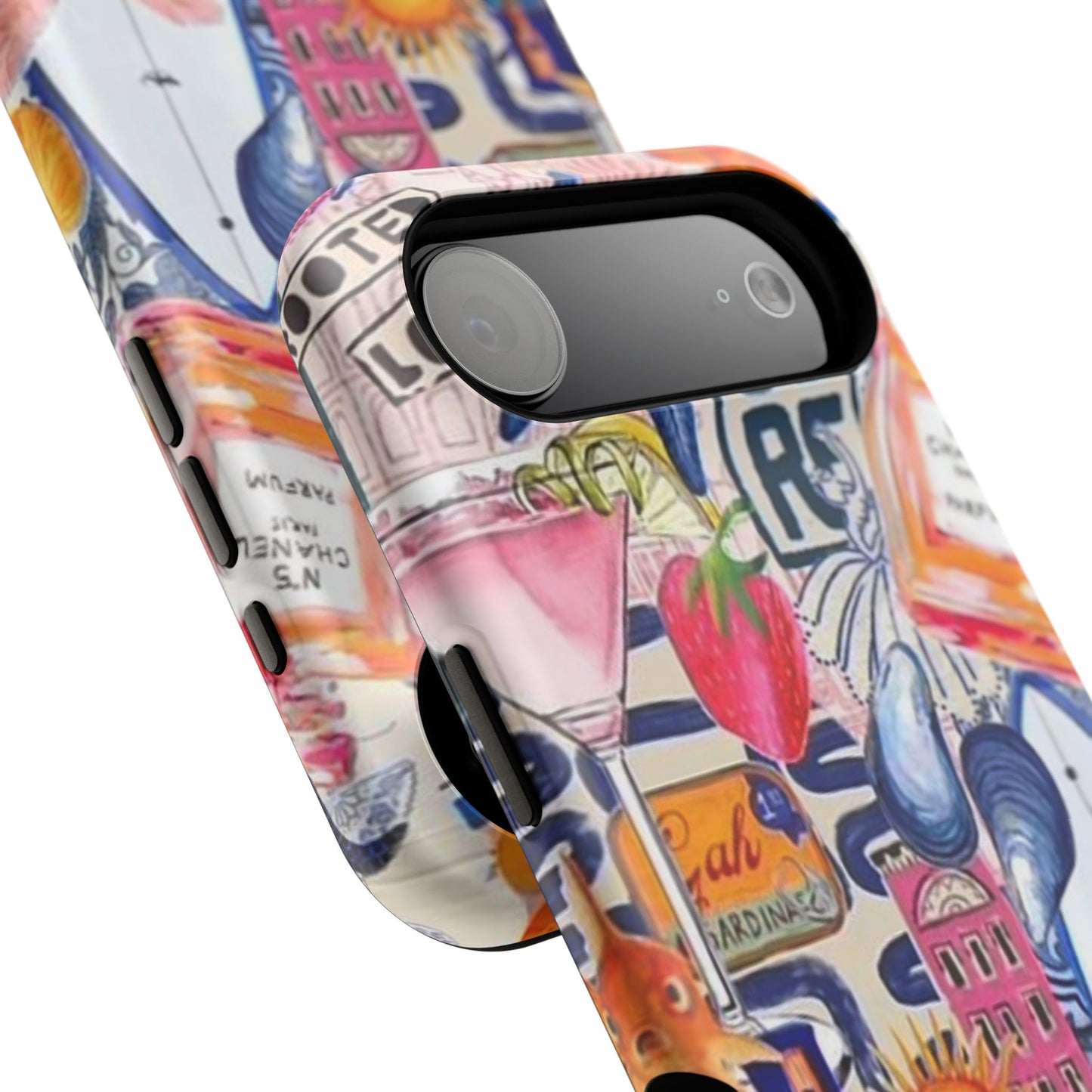Tropical Beach Collage Phone Case