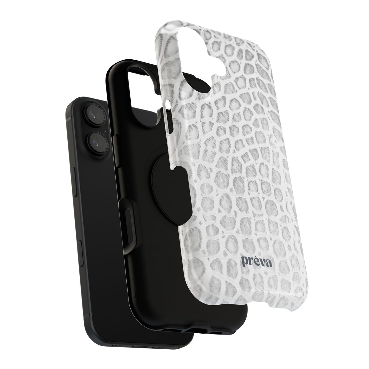 White Snake Phone Case