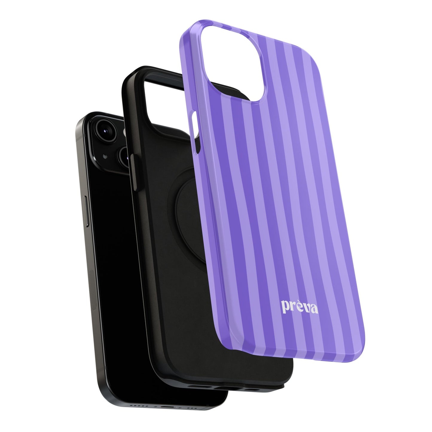 Lavender Stripes Phone Case