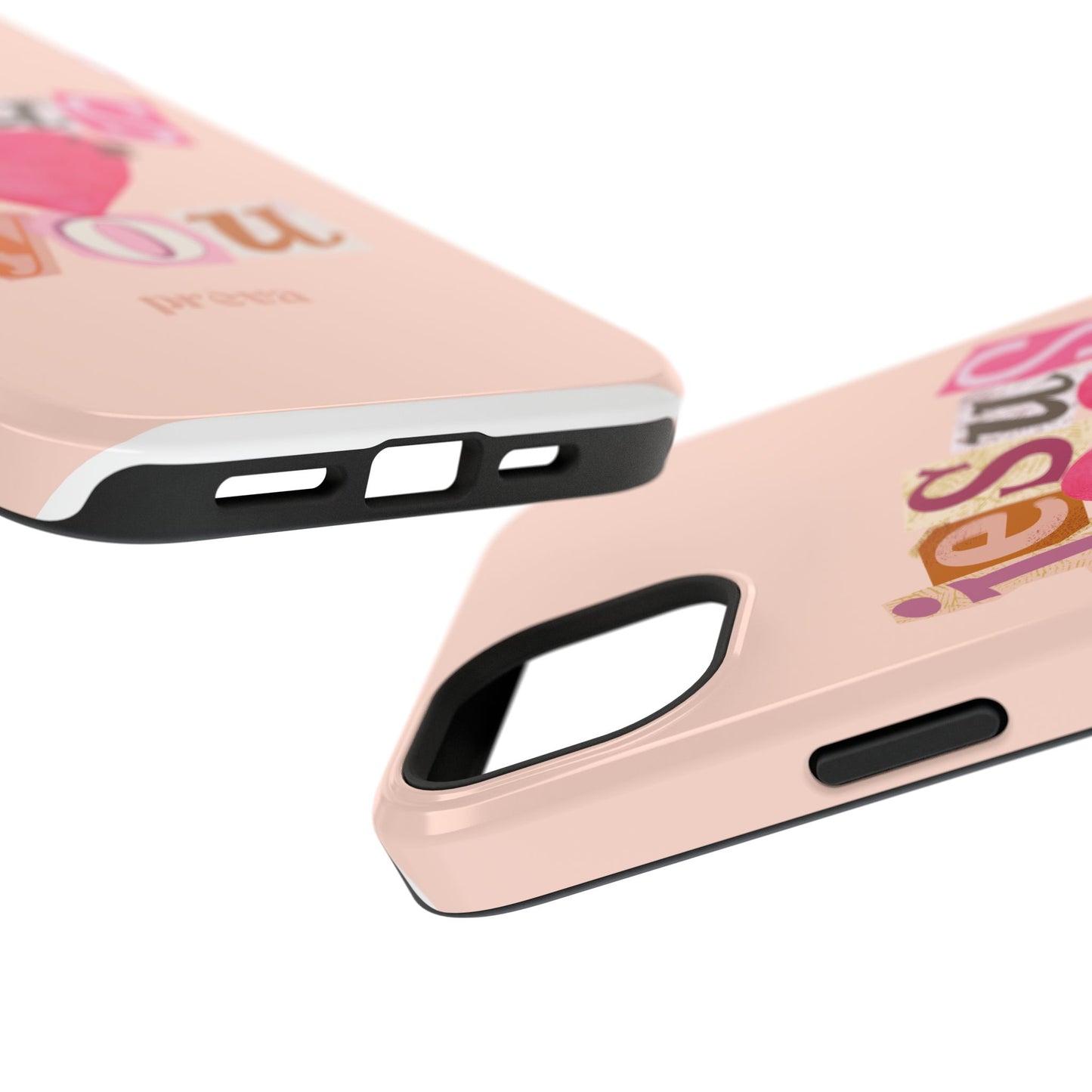 Pink Jesus Loves You Phone Case