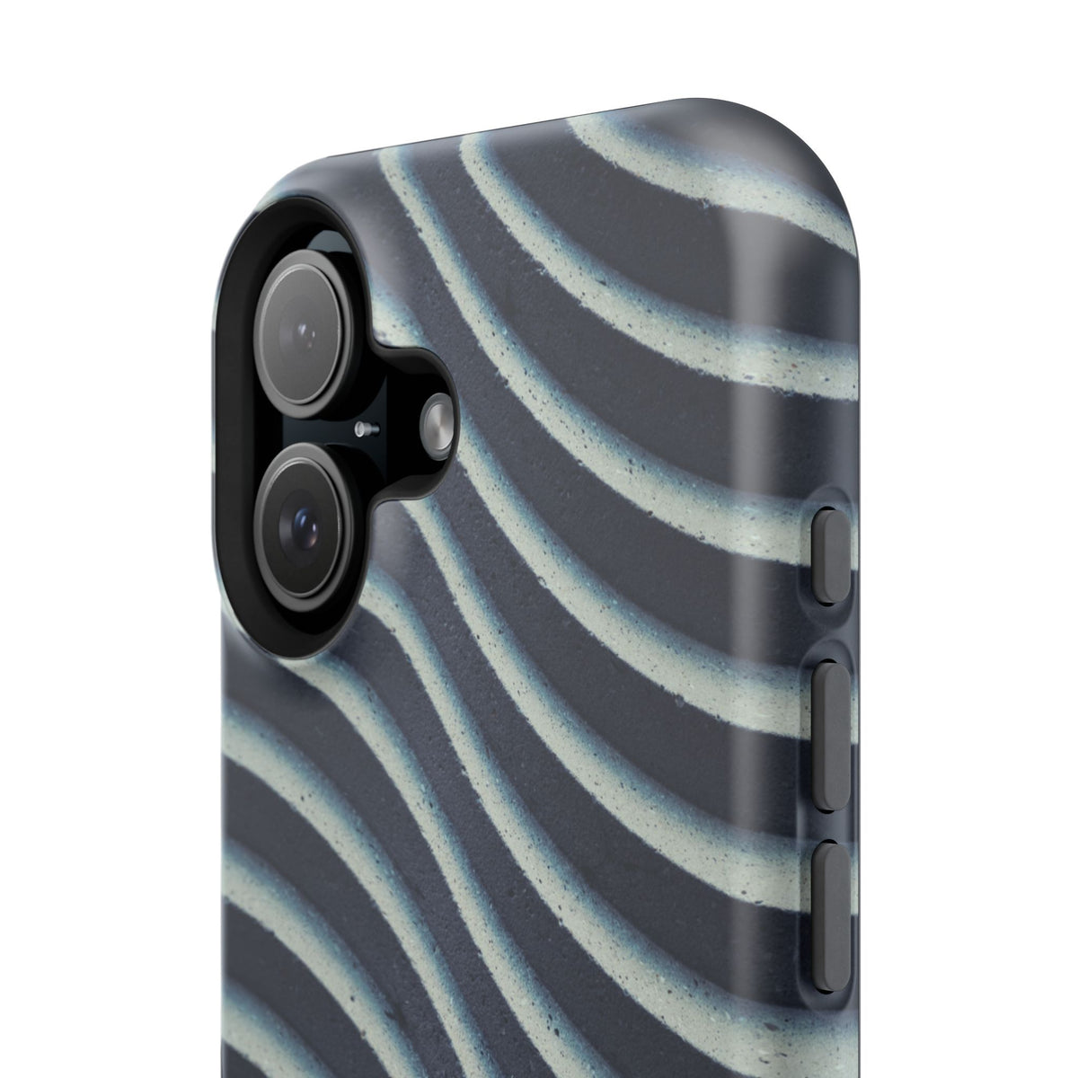 Navy Waves Phone Case