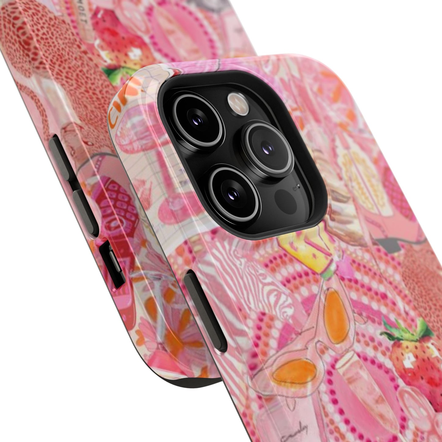 Pink Collage Phone Case