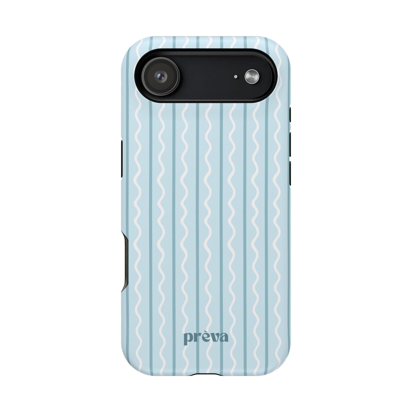 Blue Island Stripes Phone Case