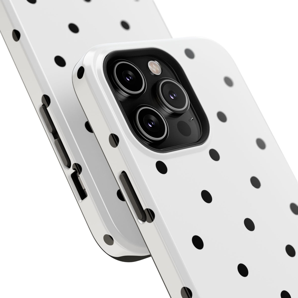 B&W polka dots Phone Case