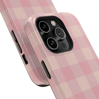 Pink Plaid Phone Case