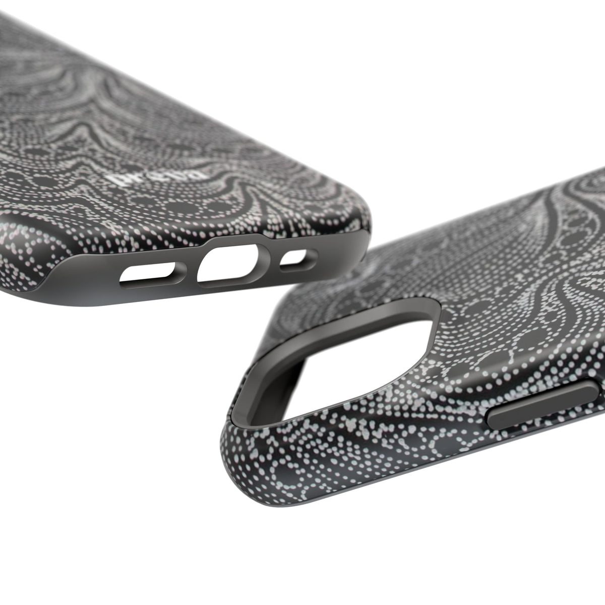 Abstract Midnight Lace Phone Case