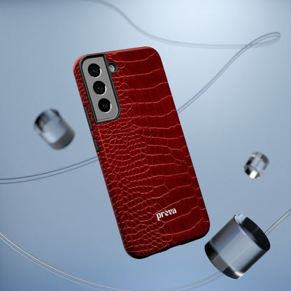 Red Croc Phone Case