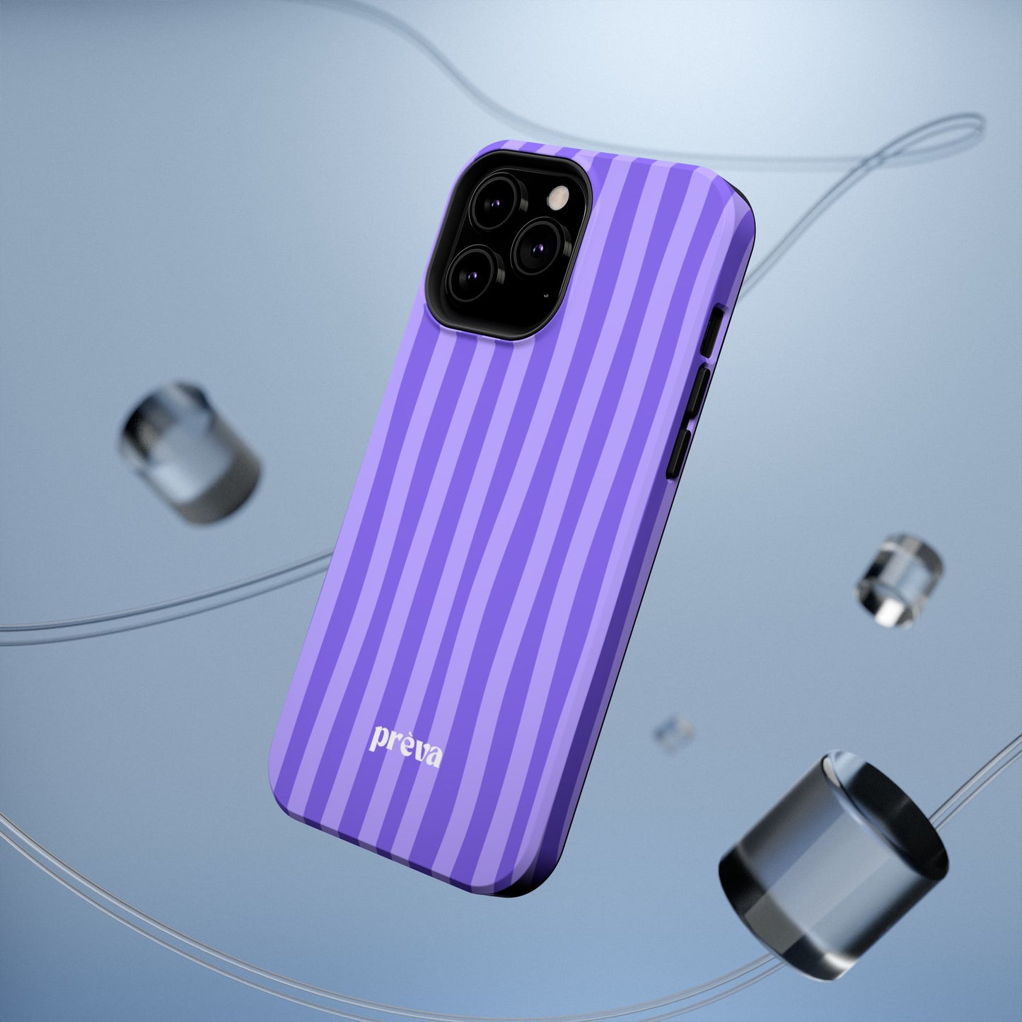 Lavender Stripes Phone Case