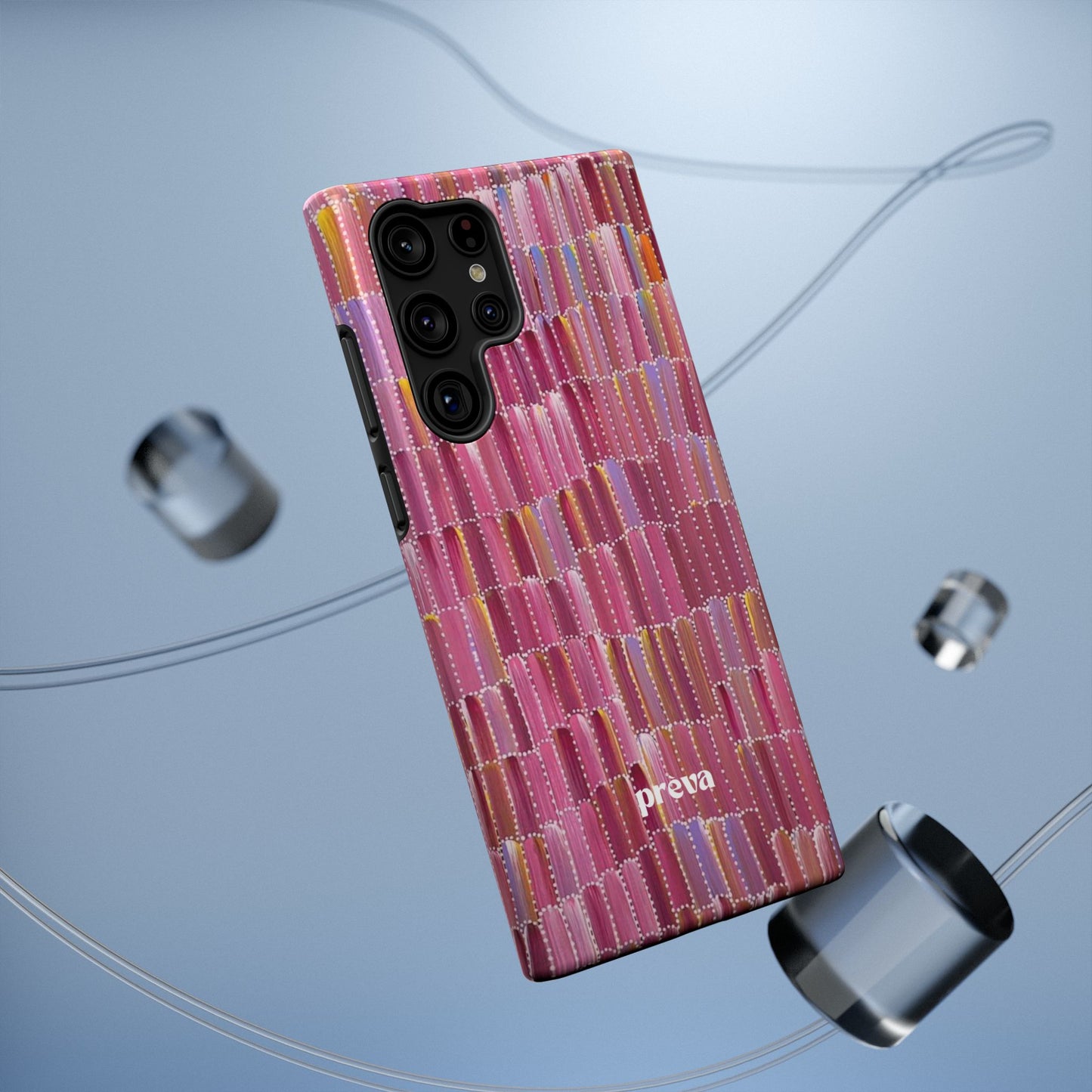 Pink Brushstroke Phone Case