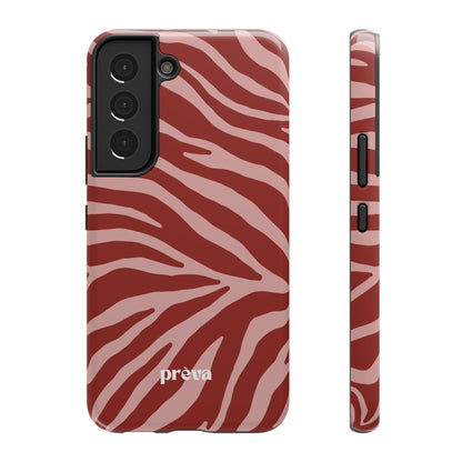 Red Zebra Phone Case