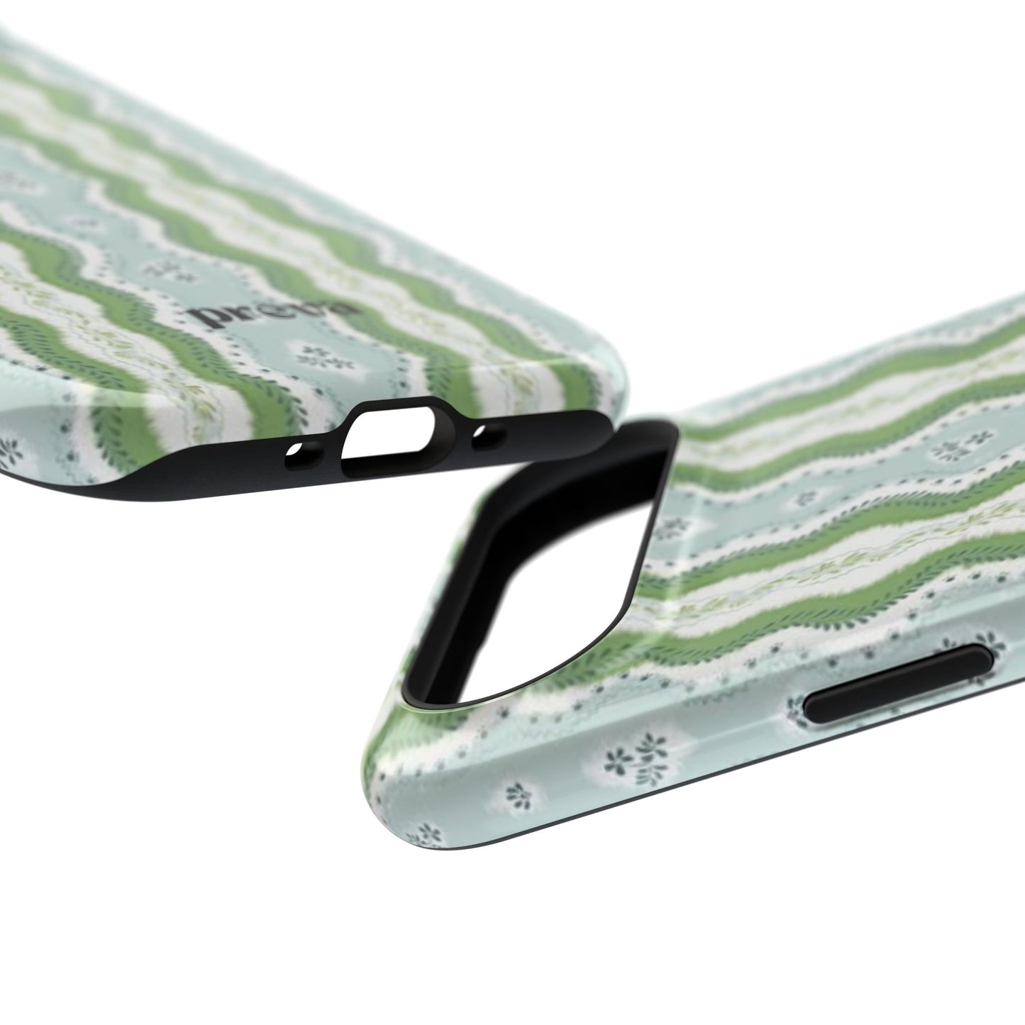 Green Waves Phone Case