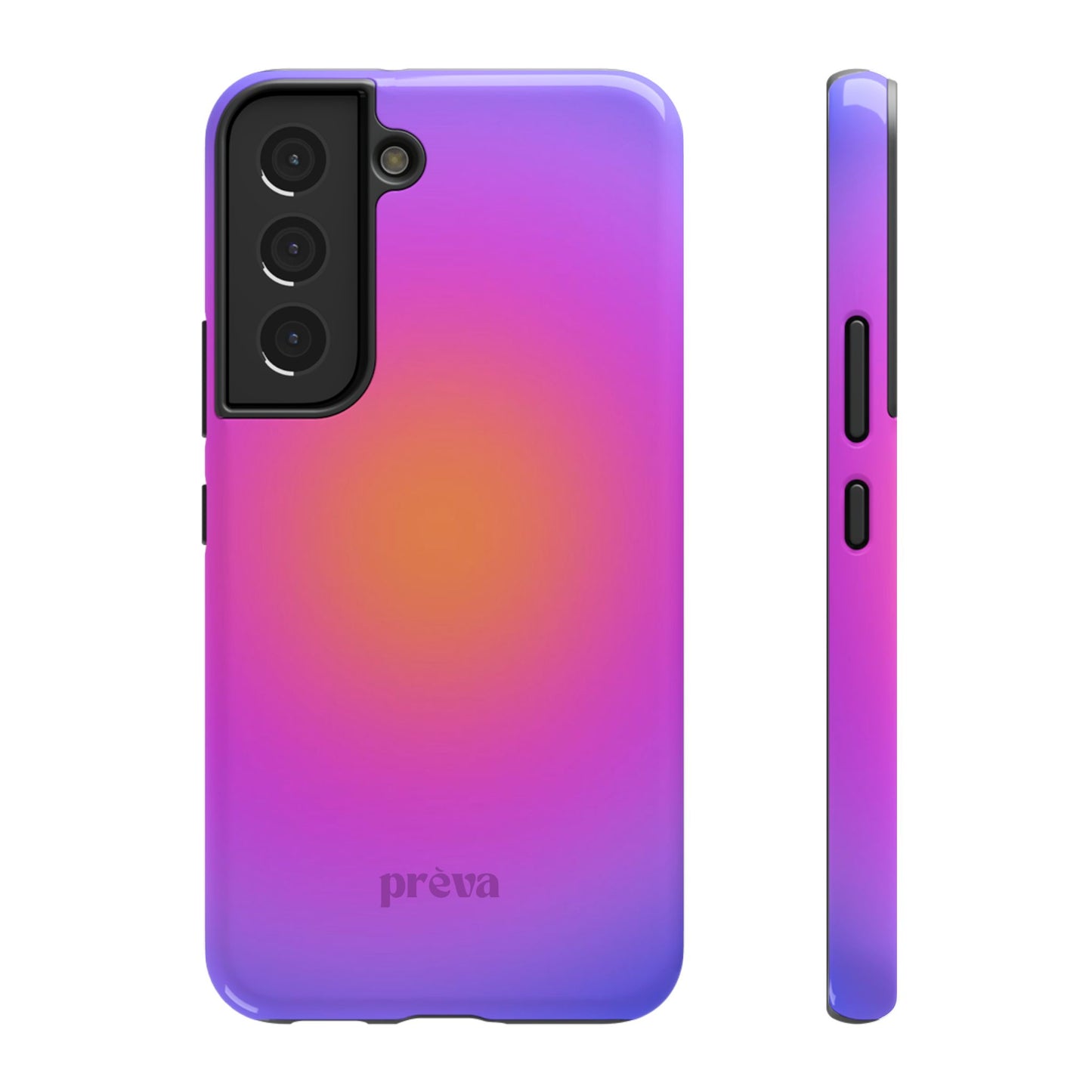 Purple Aura Phone Case