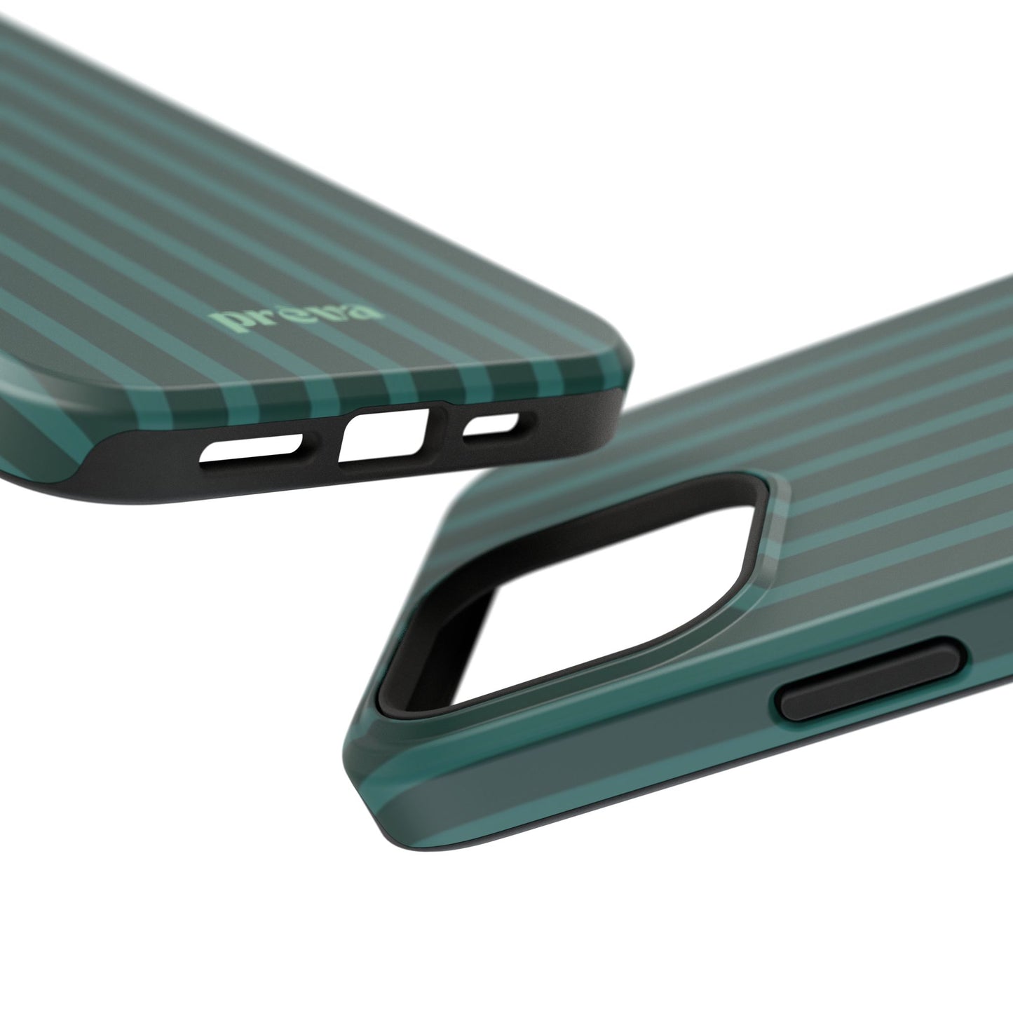 Striped Green Phone Case