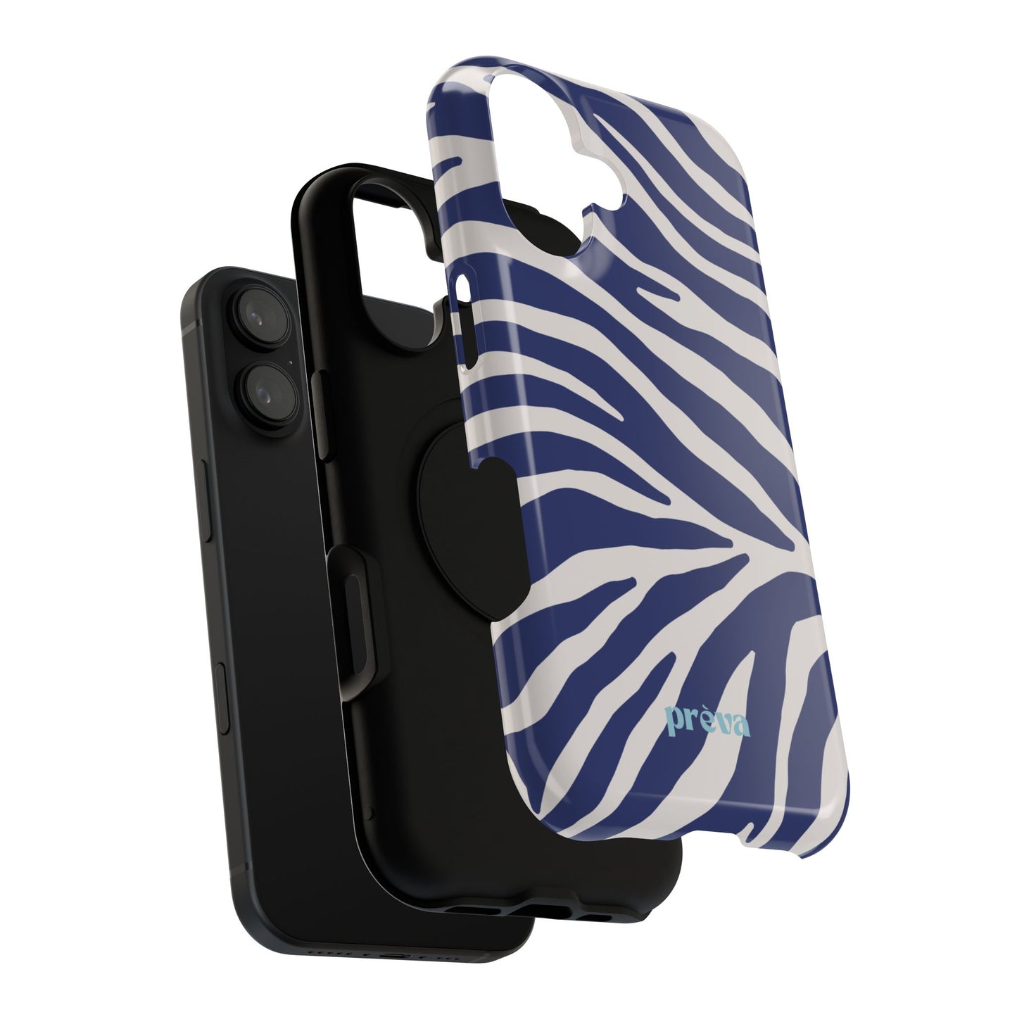 Blue Zebra Phone Case