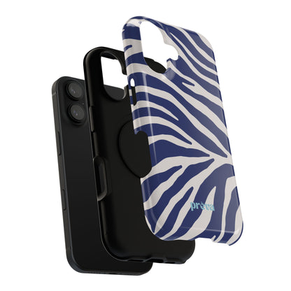 Blue Zebra Phone Case
