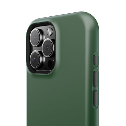 Impact-Resistant Phone Case — Forest Green Slim Armor